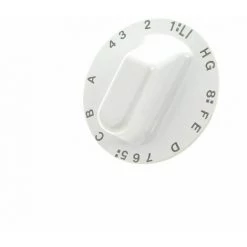 Bouton Programmateur Blanc Pour Lave-linge Scholtes