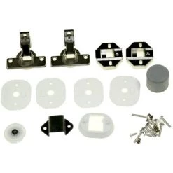 KIT ENCASTREMENT CHARNIERES (20121) POUR LAVE LINGE SCHOLTES - C00087354