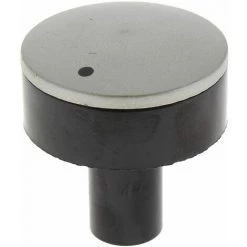 Bouton Noir Et Gris 6h Bruleur Pour Cuisiniere Scholtes