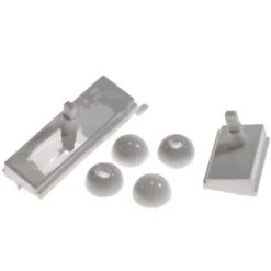 TOUCHE DE COMMANDE BLANCHE POUR HOTTE SCHOLTES - C00135605