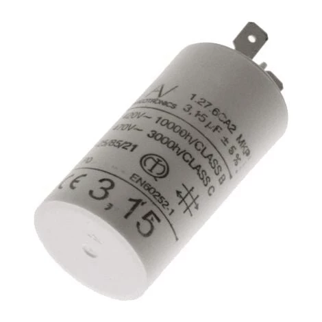 CONDENSATEUR 3.15 MF 450 V POUR HOTTE SCHOLTES - C00242732 3 CONDENSATEUR 3.15 MF 450 V POUR HOTTE SCHOLTES - C00242732